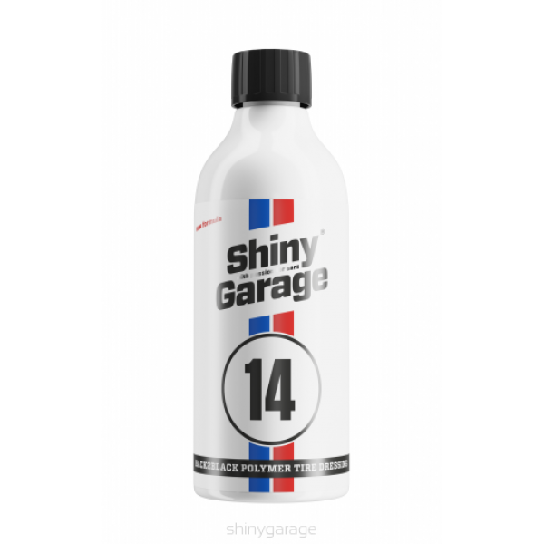 Shiny Garage Back2Black polymer tire dressing 500ml - oživovač pneu s obsahom SiO2