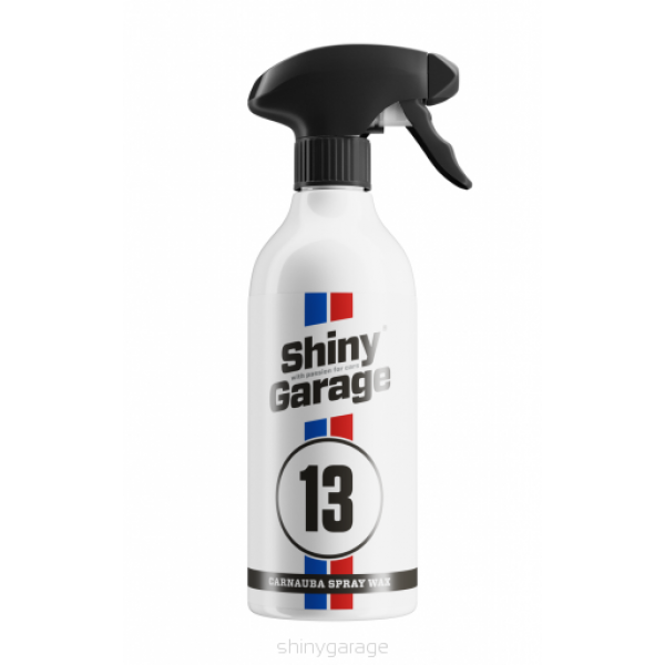 Shiny Garage Carnauba Spray Wax 500ml - karnaubský vosk v spreji