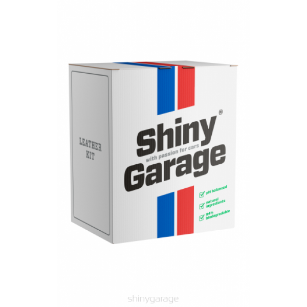 Shiny Garage Leather Kit Soft - kit na čistenie a ošetrenie kože