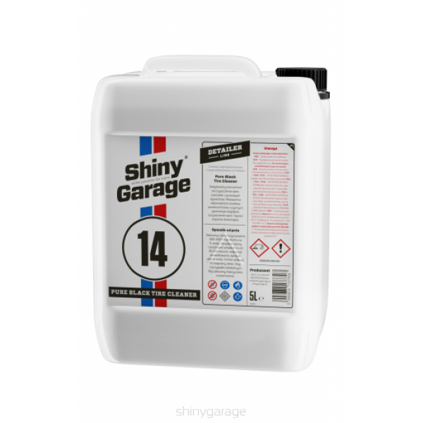 Shiny Garage Pure Black Tire Cleaner 5L - čistič pneu a gumy